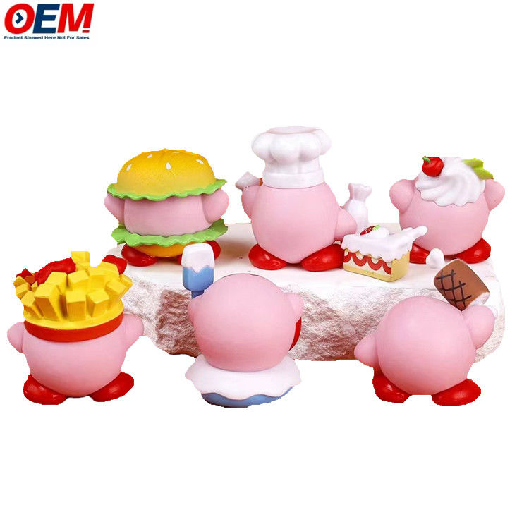 Đồ chơi silicone nhựa tùy chỉnh OEM 3D Dẻo hình nhân vật Squishy đồ chơi nhà máy nhà sản xuất đồ chơi