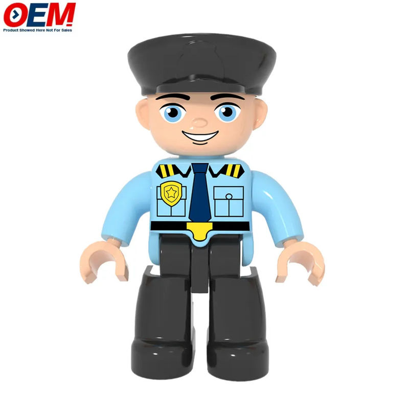 Nhân vật tùy chỉnh của người lao động Người đàn ông Hình ảnh mô hình đồ chơi Giáo viên Học sinh Cảnh sát Công nhân xây dựng Chơi vai trò đồ chơi tùy chỉnh