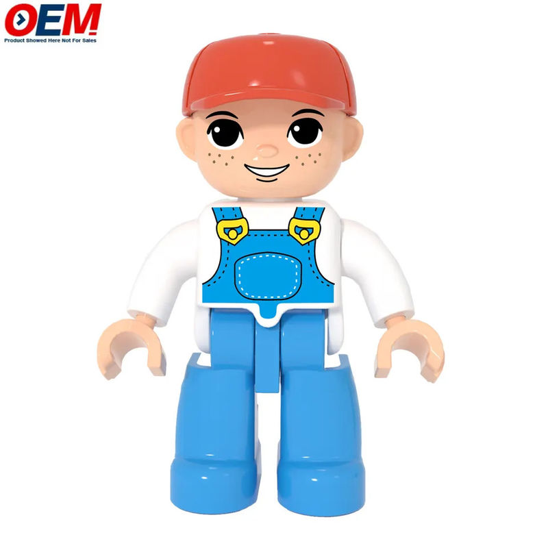 Nhân vật tùy chỉnh của người lao động Người đàn ông Hình ảnh mô hình đồ chơi Giáo viên Học sinh Cảnh sát Công nhân xây dựng Chơi vai trò đồ chơi tùy chỉnh
