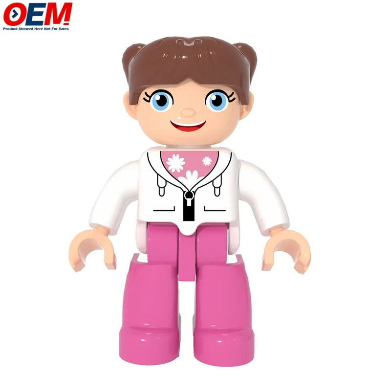 Nhân vật tùy chỉnh của người lao động Người đàn ông Hình ảnh mô hình đồ chơi Giáo viên Học sinh Cảnh sát Công nhân xây dựng Chơi vai trò đồ chơi tùy chỉnh