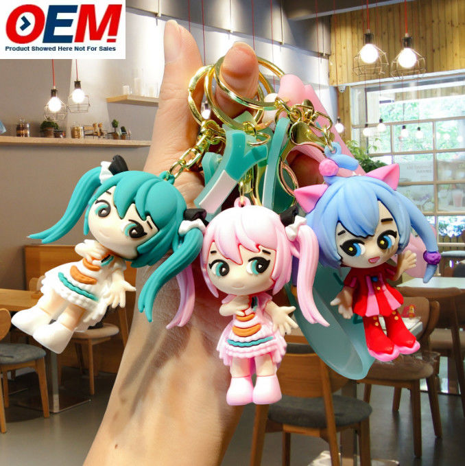 Ưu tiên chất lượng cao An toàn Keychain búp bê treo đồ trang sức Nhiều loại cho bạn để tùy chỉnh