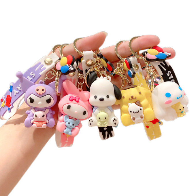 Ưu tiên chất lượng cao An toàn Keychain búp bê treo đồ trang sức Nhiều loại cho bạn để tùy chỉnh