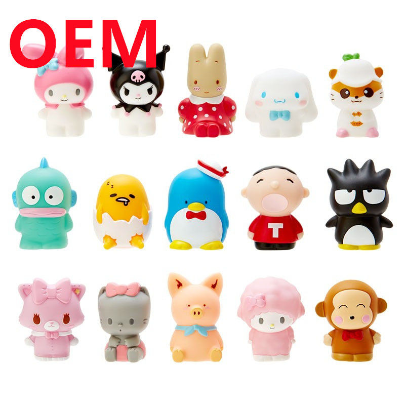 Tùy chỉnh 5cm chiều cao tượng nhựa làm 24 thiết kế búp bê PVC OEM Blind Box đồ chơi