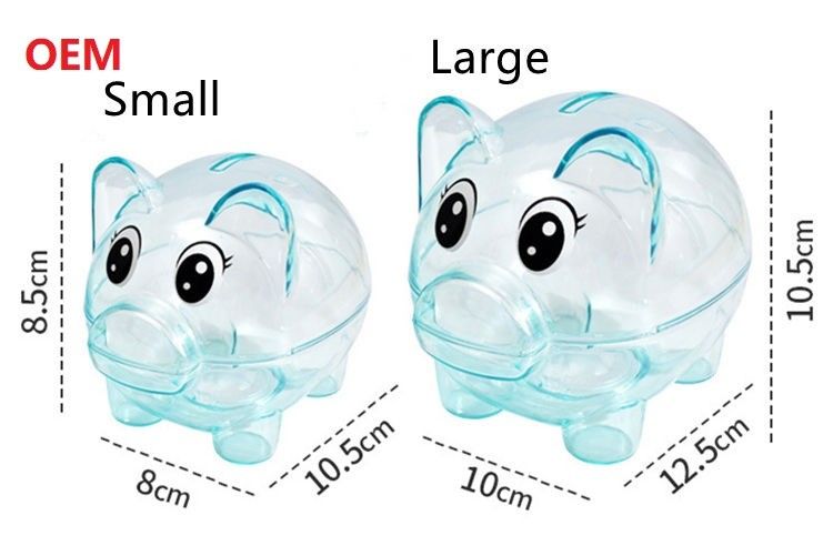 Hộp tiền cá nhân màu sắc dễ thương Piggy Bank dành cho trẻ em quà cảng giao hàng Shenzhen