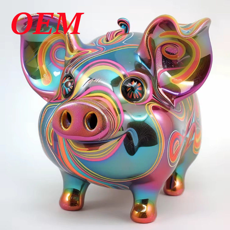 Quảng trường Piggy Bank đáng yêu Tiền xu Quảng trường Tiền hộp quà tặng trẻ em Cảng giao hàng Shenzhen