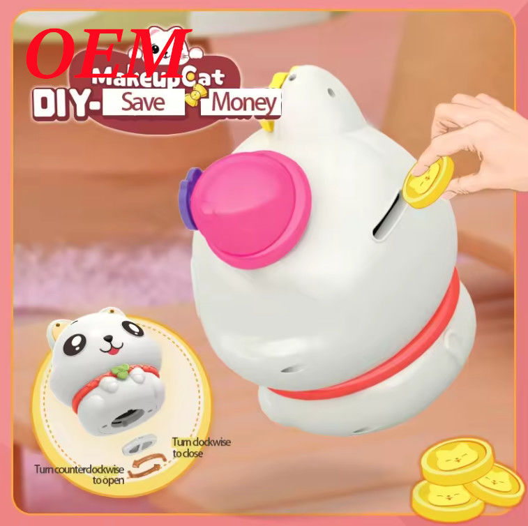 OEM Lovely Piggy Bank Coin ngân hàng hộp tiền cho trẻ em được cung cấp bởi khách hàng tùy chỉnh