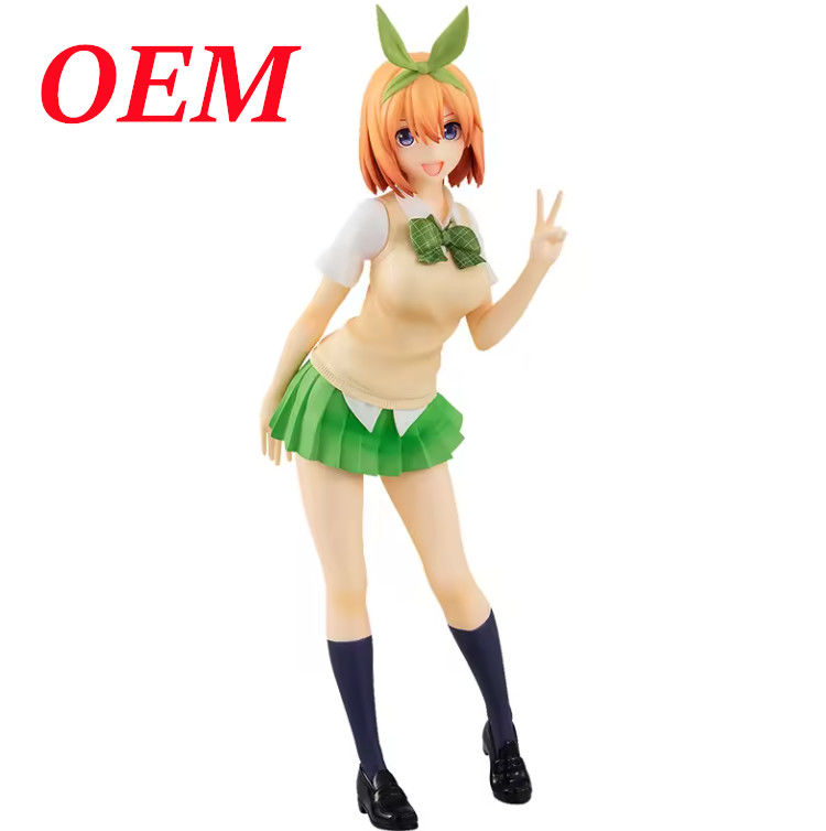 Các hình ảnh hành động anime tùy chỉnh PVC cho quy trình tiêm đồ chơi nghệ thuật trang trí nhà