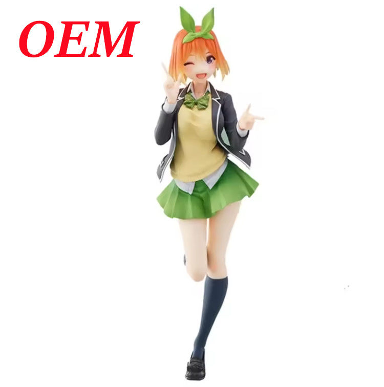 Các hình ảnh hành động anime tùy chỉnh PVC cho quy trình tiêm đồ chơi nghệ thuật trang trí nhà