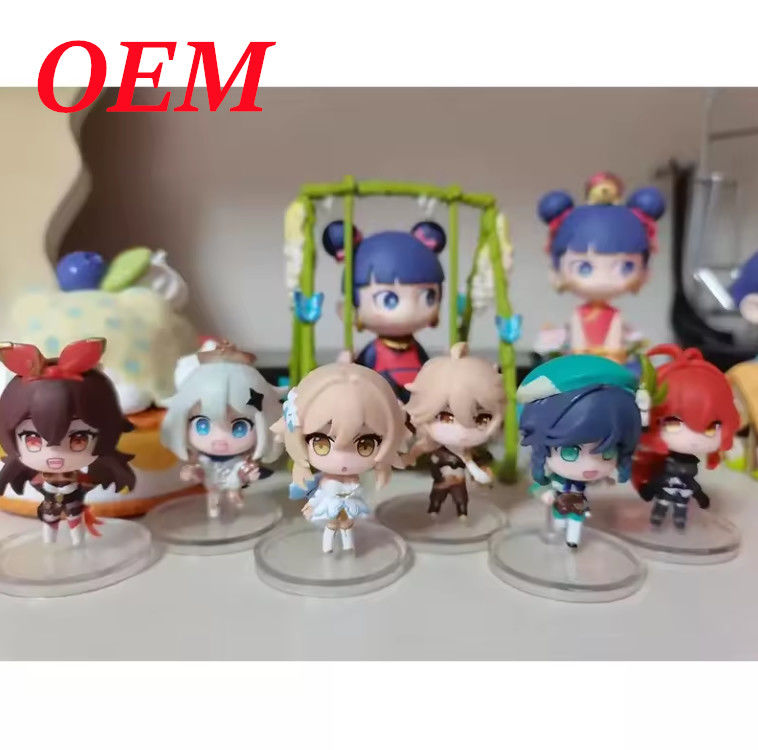 Mô hình hoạt hình Hình ảnh hành động Hình ảnh anime Đồ chơi để trang trí Với màu sắc tùy chỉnh