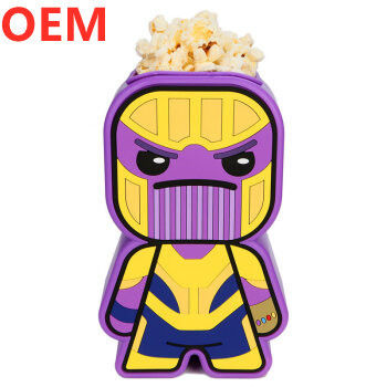 Nhà máy tùy chỉnh nhựa Creative Popcorn Buckets OEM Design Popcorn Buckets tái sử dụng