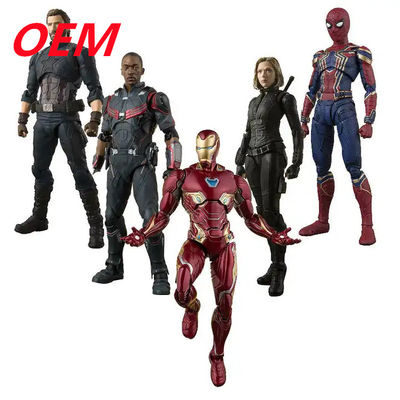 OEM nhà máy tùy chỉnh Spiderman hình ảnh hành động đồ chơi tùy chỉnh phim mô hình hình ảnh PVC