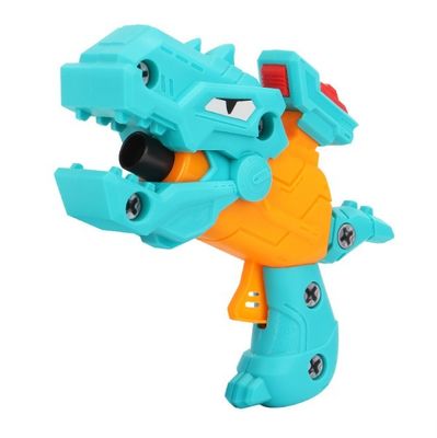 Oem Bọn đồ chơi trẻ em DIY Baby tháo rời khủng long đạn mềm súng đồ chơi EVA bọt biển câu đố lắp ráp mô hình súng