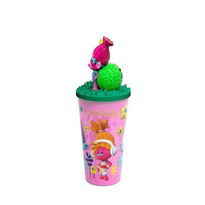 OEM 3D đồ chơi thiết kế bộ sưu tập tùy chỉnh chiếc cốc nhựa của riêng bạn 3D phim hoạt hình uống cốc