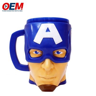 Nhà máy OEM 3D Cup Cup nhựa Disni Cup Nhà cung cấp đồ chơi cúp hình hoạt hình tùy chỉnh