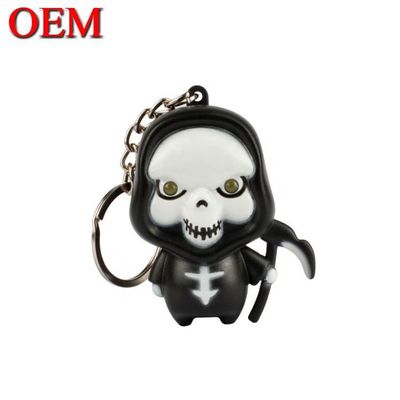 OEM Logo Soft PVC 3D Keychain Custom Animal Keychain Hình ảnh thiết kế riêng Keychains