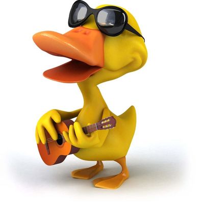 Thiết kế 3D mới đồ nhựa phim hoạt hình hình hành động động vật đồ chơi với vịt ong chim cánh cụt