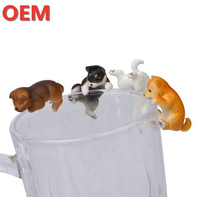Trang trí bánh Action Figure trang trí Miniature Anime Cup Cat