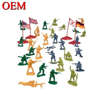 Custom Army Man OEM Solders Action Figurines Playing Set Hình đồ chơi nhựa quân sự