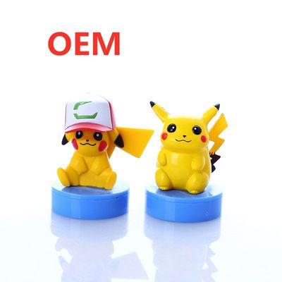 OEM Custom Made Mini Stamper đồ chơi Pikachu hình ảnh Stamper tự mực Stamp Stamp nhựa Mini Stamper