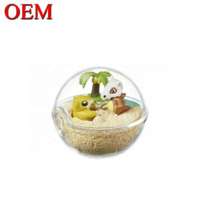 Nhân vật hoạt hình mini tùy chỉnh viên nang hình trứng đồ chơi nhựa dễ thương làm từ PVC đồ chơi viên nang