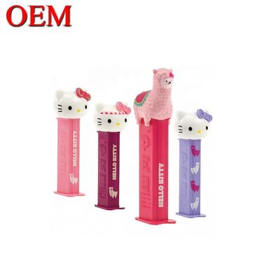 Đồ chơi hoạt hình 3D tùy chỉnh Hellookitty Máy phân phối kẹo nhựa
