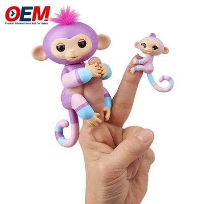 Đồ chơi ngón tay động vật bằng nhựa tùy chỉnh OEM đồ chơi PVC làm đồ chơi trẻ em silicone