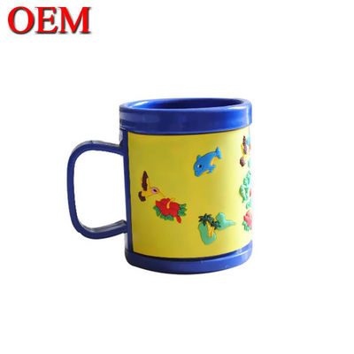 OEM Plastic Cartoon Cute Cup / Mô hình 3D Clear Plastic Mug