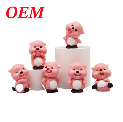 Blind Box Head Tilt Cute Pink Ruby đồ chơi nhựa