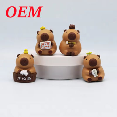 Hộp mù Capybara trang trí giải nén phòng tắm cá heo chạm cá trang trí xe
