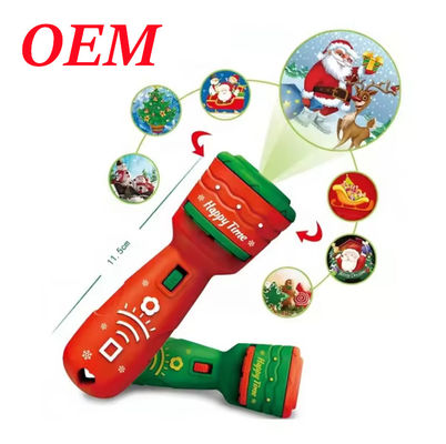 Máy chiếu nhựa đèn pin đồ chơi giáo dục cho trẻ em