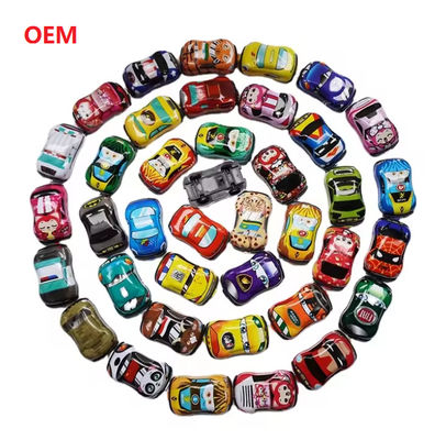 Đồ chơi xe hơi kéo trở lại bằng nhựa màu sắc tùy chỉnh cho trẻ em chỉ OEM