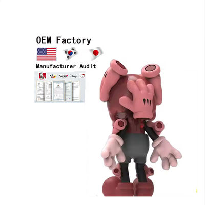 Làm mềm PVC OEM nghệ thuật Vinyl nhân vật thiết kế tùy chỉnh nhân vật đồ chơi