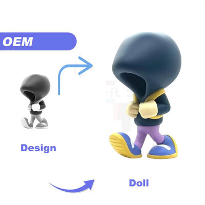 Tượng hành động in 3D tùy chỉnh OEM, đồ chơi vinyl PVC, tượng nghệ thuật, thiết kế có thể tùy chỉnh